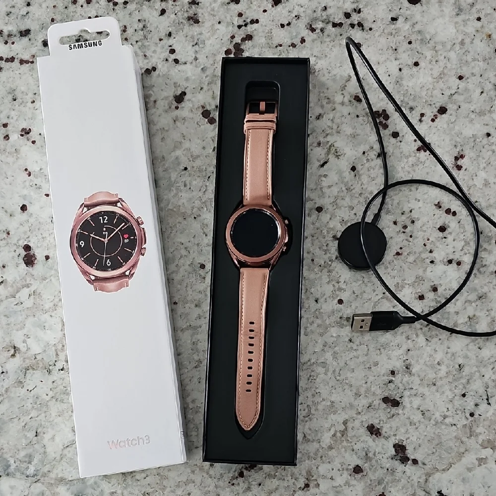 Samsung Rose Gold Smartwatch